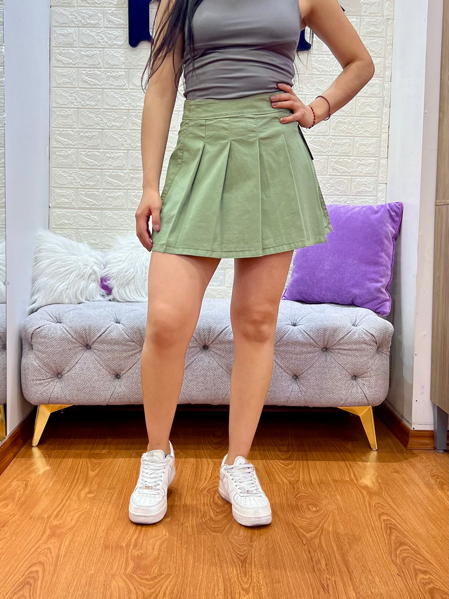 Falda Plisada